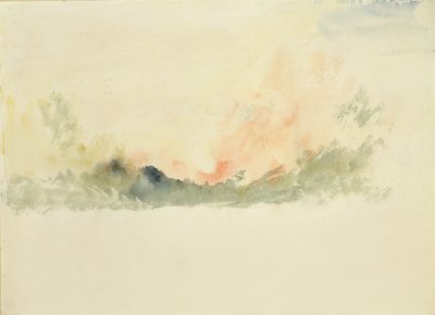 Himmelsstudie von Joseph Mallord William Turner