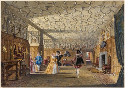 Die Halle, Levens, Westmoreland von Joseph Nash