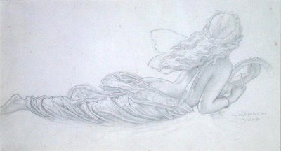Eine Fee im Flug von Joseph Noel Paton