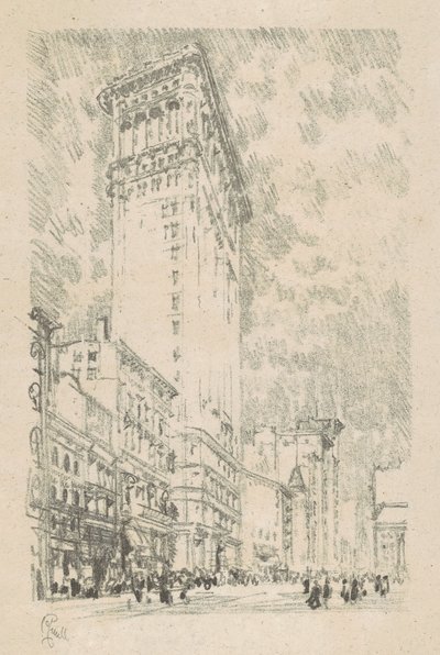 Flatiron-Gebäude, 1904 von Joseph Pennell