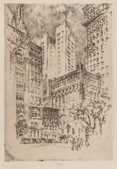Vierstöckiges Haus von Joseph Pennell
