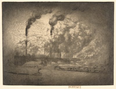 Illinois Steel Company von Joseph Pennell