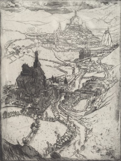 Le Puy von Joseph Pennell