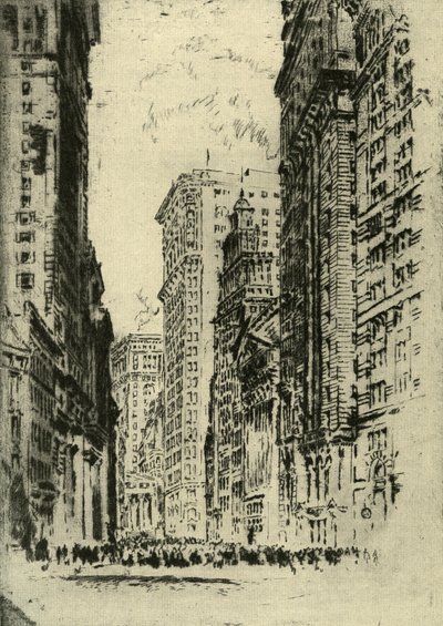 New York City von Joseph Pennell