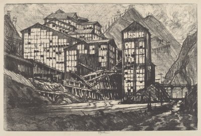 Alte Millionen Augen von Joseph Pennell