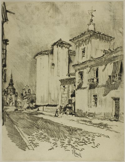 Hohe und stattliche Kirchen von Joseph Pennell