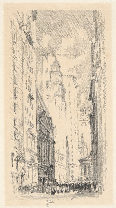 Die Börse von Joseph Pennell