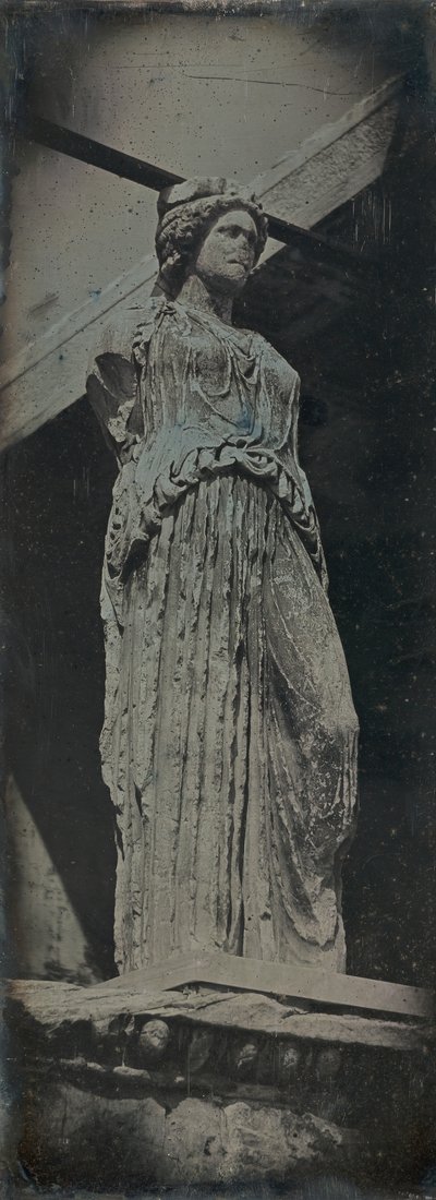 Karyatide, Erechtheion, Athen von Joseph Philibert Girault De Prangey
