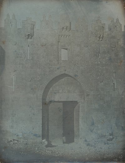 Damaskustor, Jerusalem, 1842-44 von Joseph Philibert Girault De Prangey