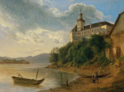 Schloss Persenbeug gegen Nordwesten von Joseph Rebell