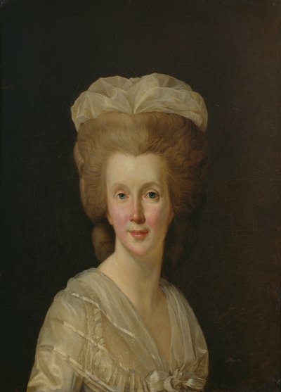 Porträt von Madame Necker (1739-94) von Joseph Siffred Duplessis