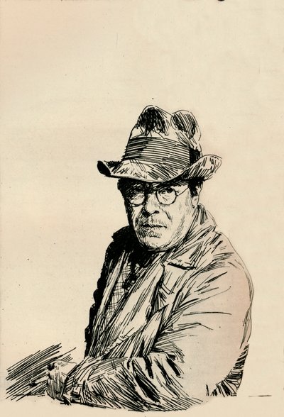 Selbstporträt, ca. 1933 von Joseph Simpson