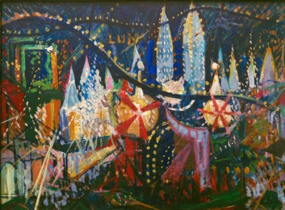 Luna Park von Joseph Stella