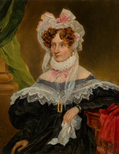 Biedermeier-Dame von Joseph Weidner