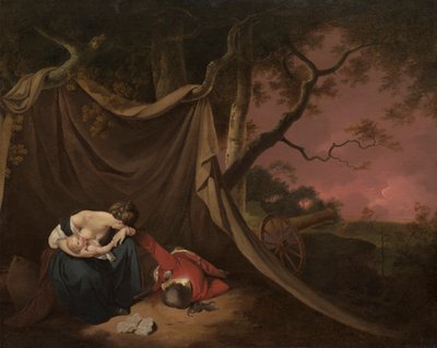 Der tote Soldat von Joseph Wright of Derby
