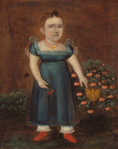 Porträt von Adelia Ellender, ca. 1803-1805 von Joshua Johnson