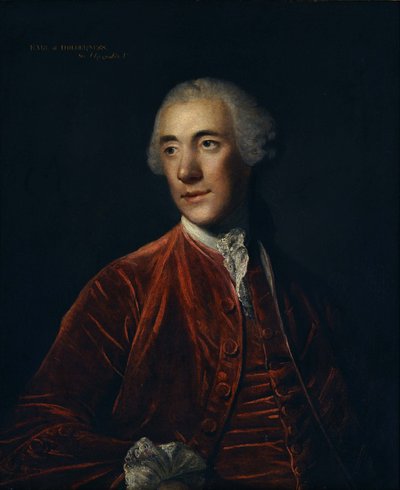 Robert d’Arcy, 4. Earl of Holderness von Joshua Reynolds