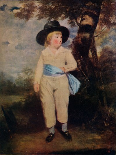 Viscount Althorp, 1786 von Joshua Reynolds
