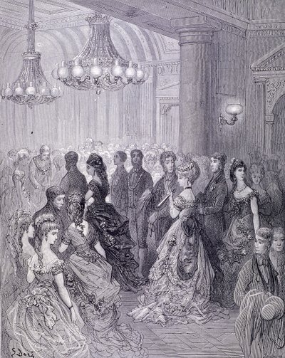 Ein Ball im Mansion House, 1872 von Journard