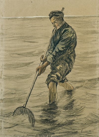 Muschelfischer, 1863-90 von Jozef Israëls