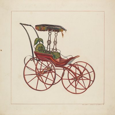 Kinderwagen von Jr. Ernest A. Towers