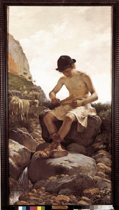Junger Schäfer (Gemälde, 20. Jahrhundert) von Juan Belda Norales
