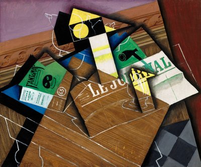 Fantômas, 1915 von Juan Gris