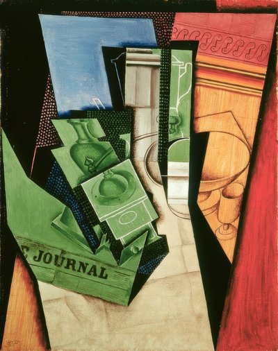 Das Frühstück, 1915 von Juan Gris