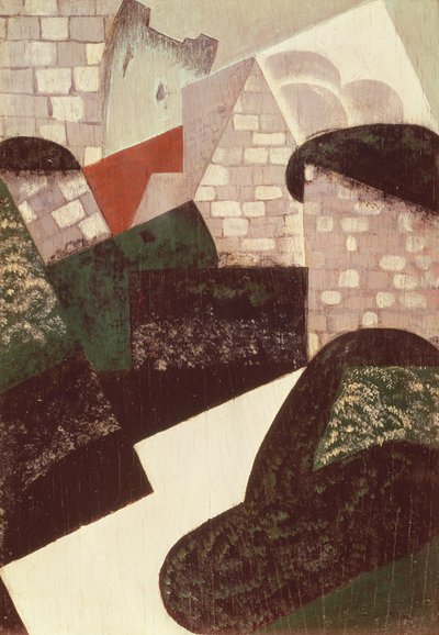 Landschaft bei Loches von Juan Gris