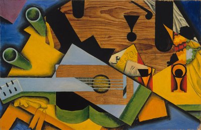 Stillleben mit Gitarre von Juan Gris
