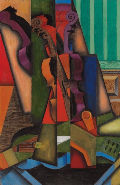 Violine und Gitarre von Juan Gris