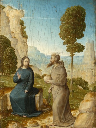 Die Versuchung Christi von Juan de Flandes