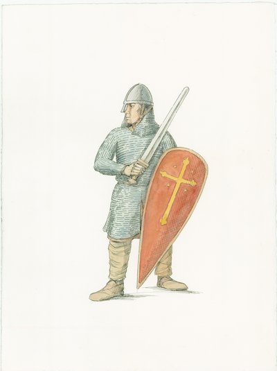 Ein normannischer Ritter, ca. 1066 von Judith Dobie