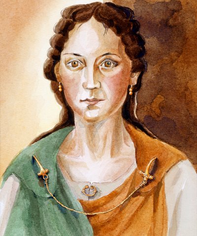 Römische Frau von Judith Dobie