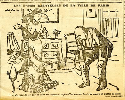 Candide, Satirique en N & B von Jules Abel Faivre