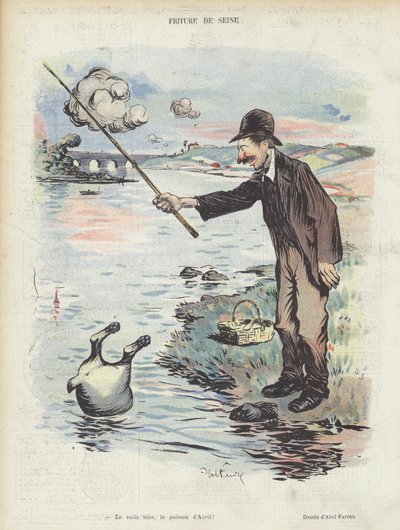 Illustration für Le Rire von Jules Abel Faivre