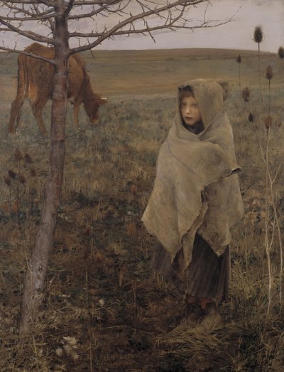 Arme Fauvette von Jules Bastien Lepage