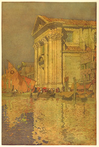 Kirche San Salvatore, Venedig von Jules Guerin