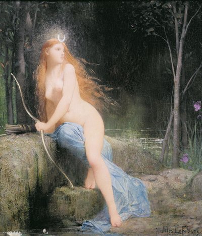 Diana von Jules Joseph Lefebvre