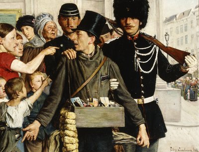Die Verhaftung, 1882 von Jules Lambeaux