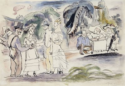 In Florida, ca. 1917 von Jules Pascin