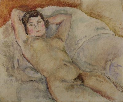 Liegender Akt, ca. 1909 von Jules Pascin