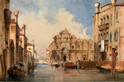 Die Scuola di San Marco, Venedig von Jules Romain Joyant