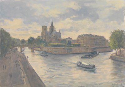 Île de la Cité von Julian Barrow