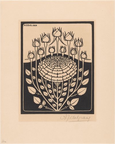 Rozenstruik von Julie de Graag (signed by artist)