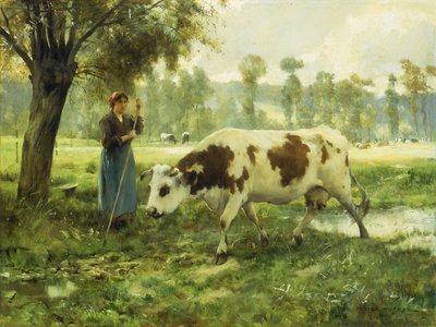 Kühe auf der Weide von Julien Dupre