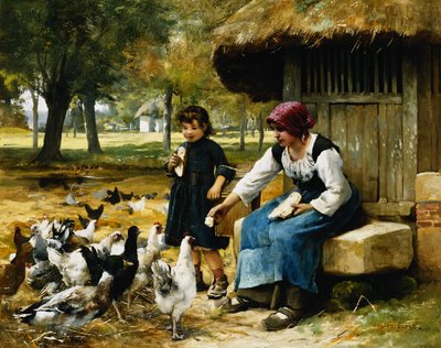 Fütterungszeit von Julien Dupre