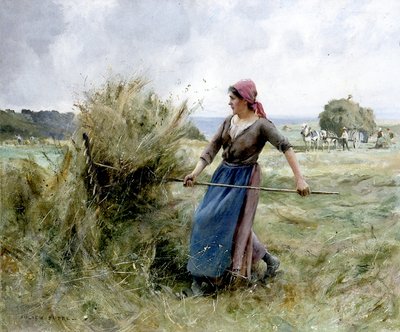 Heuernte von Julien Dupre