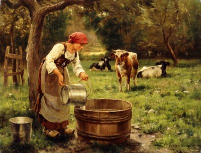 Kühe hüten von Julien Dupre