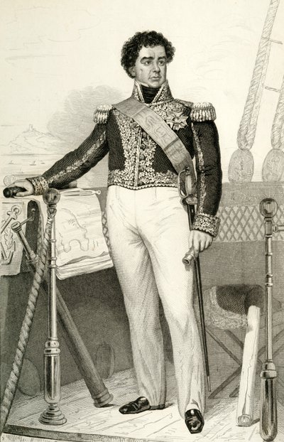 Guy-Victor Duperré, 1804, 1839 von Julien Leopold Boilly